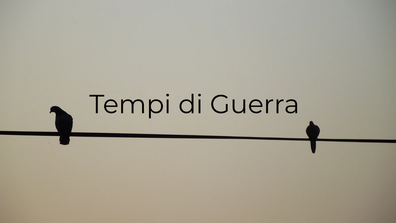 You are currently viewing </p><h1 style="text-align: center; font-size: 2.5em; font-family: 'Georgia', serif">Ciclo di poesie – Tempi di guerra </h1>