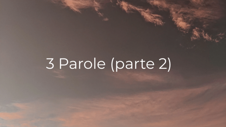 Read more about the article Tre parole: Nutrimento, dolcezza e compassione