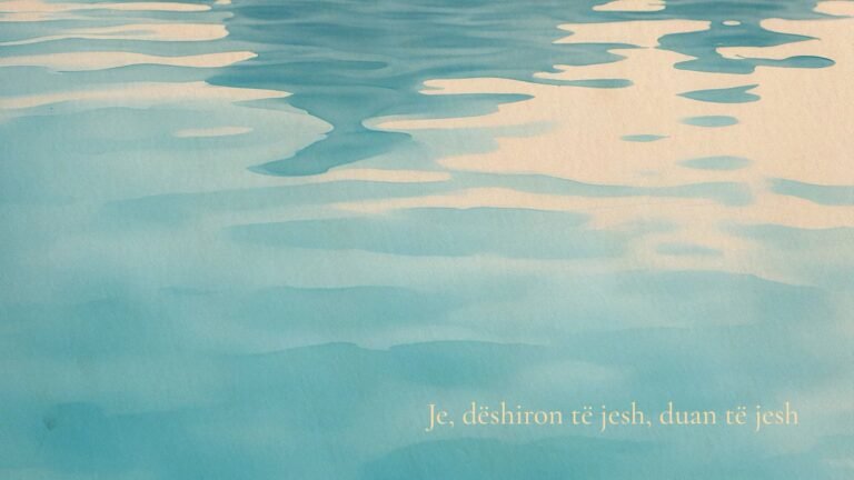 Read more about the article Je, dëshiron të jesh, duan të jesh